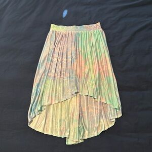 Topshop pleat hi-low skirt (used in good condition)